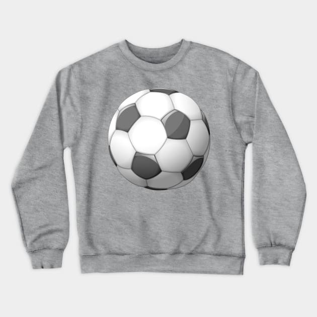 Soccer Ball Crewneck Sweatshirt by LironPeer